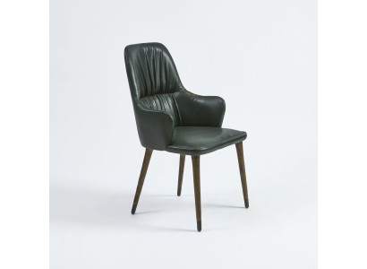 Chaise avec accoudoirs Moderne Fauteuil de luxe Designer Siège rembourré