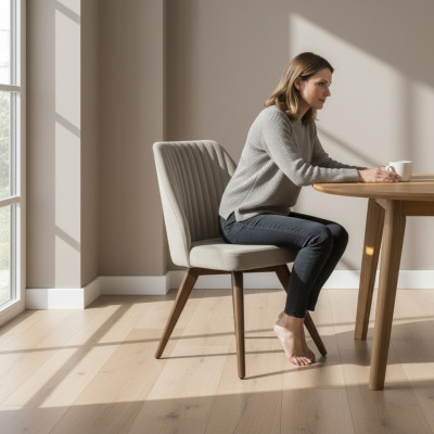 Moderne Chaise Grise Mobilier de Salle à Manger de Luxe Nouveau Style de Conception Ameublement