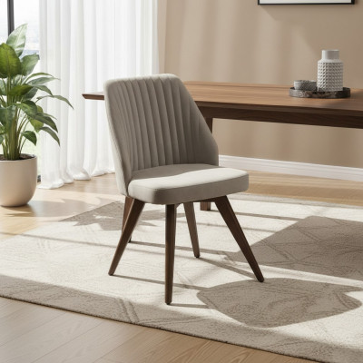 Moderne Chaise Grise Mobilier de Salle à Manger de Luxe Nouveau Style de Conception Ameublement