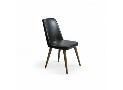 Ameublement de luxe nouvelle sellerie de chaise Mobilier noir Chaises de designer Salle à manger