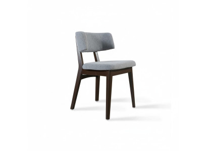 Chaise en bois moderne Chaise grise Salle à manger Conception de meubles design nouveau Mobilier de designer