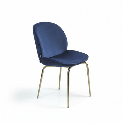 Salle à manger bleue Chaise de designer Mobilier de luxe Chaises neuves Meubles