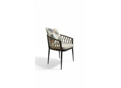 Chaise design avec accoudoirs de luxe, nouvelle chaise design avec accoudoirs.