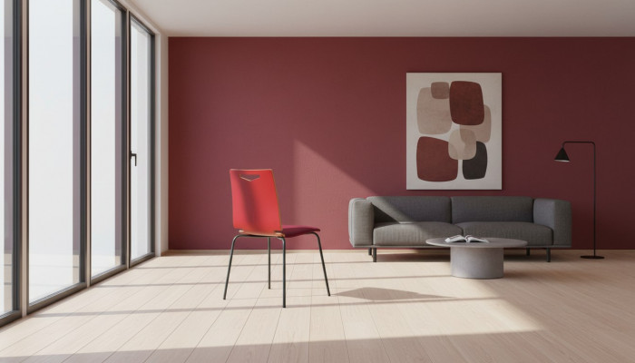 Chaise rouge moderne de luxe pour salle à manger Meubles de chaise nouvelle de salle à manger de meubles.