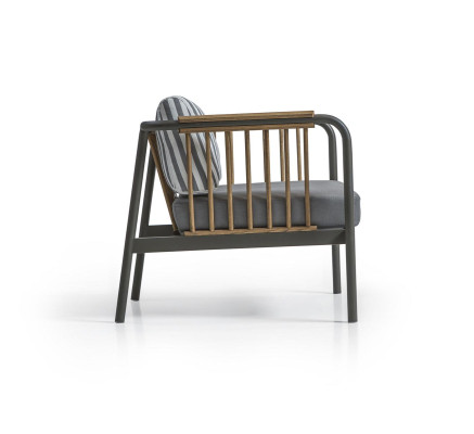 Fauteuil moderne gris Siège Conception Salon Ameublement nouveau Mobilier