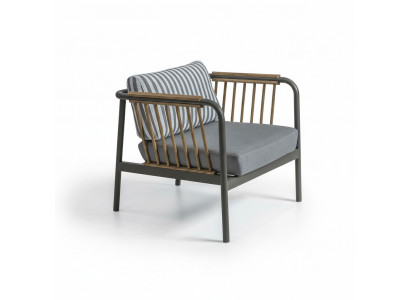 Fauteuil moderne gris Siège Conception Salon Ameublement nouveau Mobilier