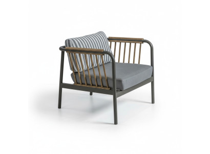 Fauteuil moderne gris Siège Conception Salon Ameublement nouveau Mobilier