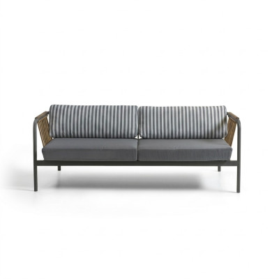 Conception de canapé de luxe Trois places Moderne Canapé Mobilier Tapisserie Meubles rembourrés