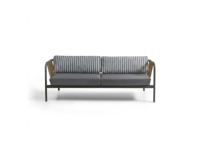 Conception de canapé de luxe Trois places Moderne Canapé Mobilier Tapisserie Meubles rembourrés