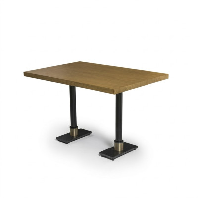 Table à manger Braun Ameublement de salle à manger Design de table moderne Mobilier
