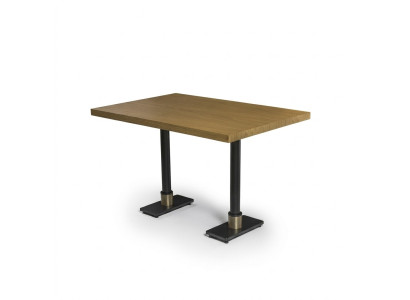 Table à manger Braun Ameublement de salle à manger Design de table moderne Mobilier