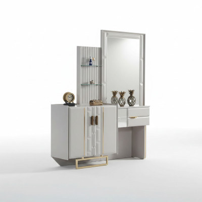Coiffeuse avec miroir Chambre nouvelle Conception de mobilier de luxe Ameublement