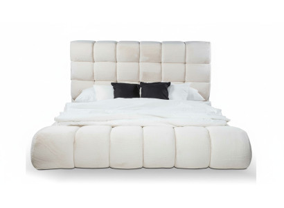 Lit Lits doubles Lit moderne Cadre de lit Design de luxe Cadre de lit Bois neuf