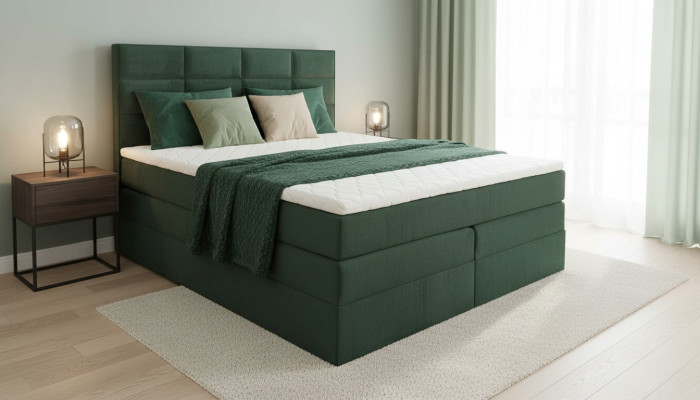 Conception moderne de la literie Lit double de luxe Design Hôtel Lits Meubles Lit en bois