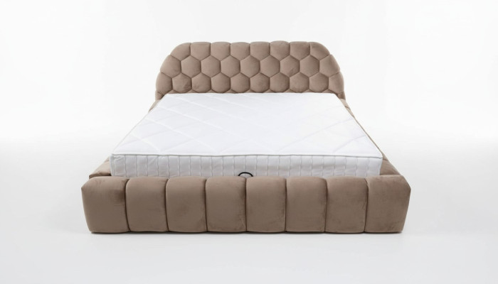 Designer Bed Chambre Lits Textile Hôtel Luxe Rembourrage Luxe