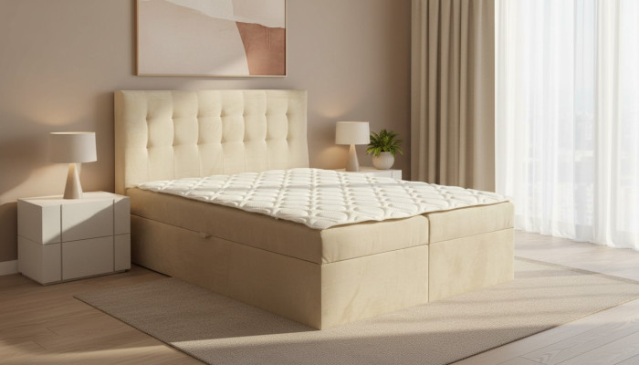 Lit Chambre Lits 180x200 Lit rembourré Design Double Hôtel Mobilier