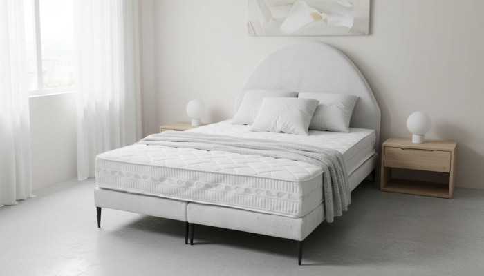 Lits Hôtel Lit d'hôtel 180x200cm Mobilier de luxe Cadre de lit Design Lit rembourré Lit