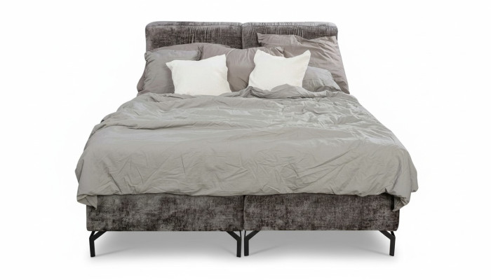 Mobilier de lit de luxe 180x200cm Lit double Mobilier de luxe pour hôtel Lits