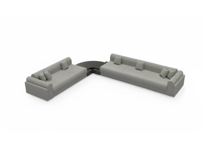 Canapé d'angle en forme de L textile Canapé d'angle Canapé Rembourrage premium Canapé Canapés Meubles