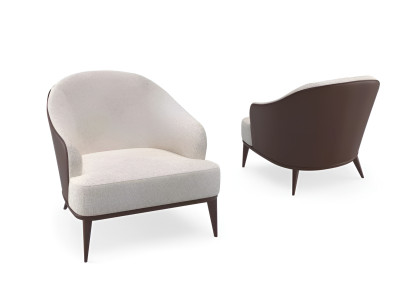Fauteuil moderne Design Salon brun style luxe fauteuil TV