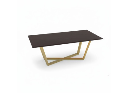 Table de luxe Tables marron Salle à manger Table à manger Tables de salle à manger design 208x104