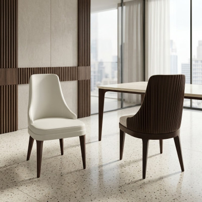Chaise de salle à manger fauteuil rembourré fauteuil de luxe chaises de salon nouvelles