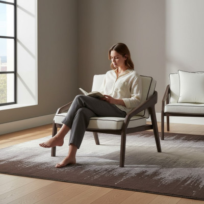 Luxe Siège Relax Simili cuir Salon Rembourrage Fauteuil Design Banquette nouveau