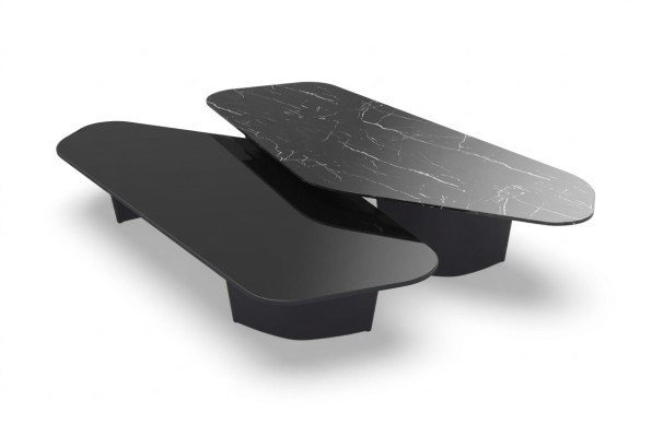 Table basse de luxe en bois Tables Salon Mobilier de haute qualité Table d'appoint.