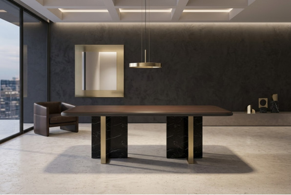 Moderne Esstisch Tisch Esszimmer Wohnzimmer Luxus Design Tische neu  Moderne Table à manger Salle à manger Salon Design de luxe Tables neuves