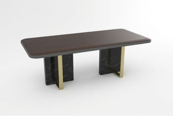 Moderne Esstisch Tisch Esszimmer Wohnzimmer Luxus Design Tische neu  Moderne Table à manger Salle à manger Salon Design de luxe Tables neuves