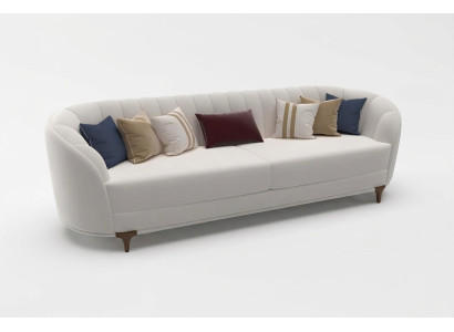 Canapé blanc moderne dans le salon exclusif s 3 canapés 3 places 250 cm de luxe