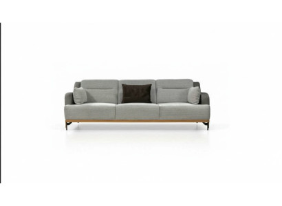 Canapé 3 places Design Canapés Rembourrage Canapés Tissus Relax Moderne 225cm
