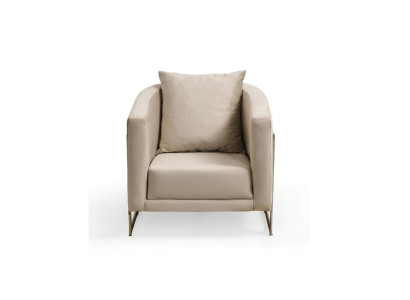 Fauteuil 1 place Rembourrage en tissu de luxe Salon de détente Neuf Salle de séjour