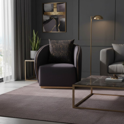 Chaise longue design Parfait Fauteuils mobilier Textile Rembourrage Siège Luxe nouveau