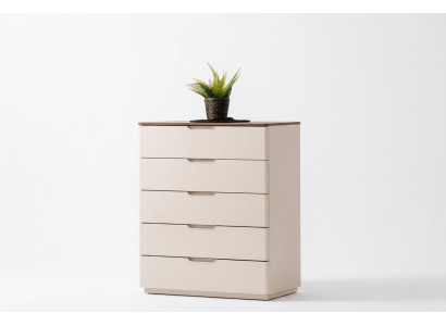 Commode moderne élégante en bois beige