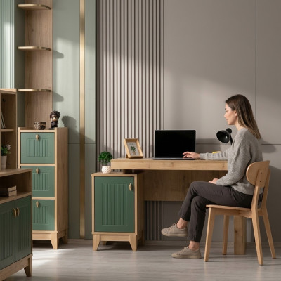 Bureau Moderne Bureau Bois Jeunesse Chambre d'enfants Design Meubles