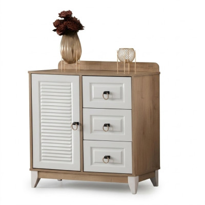 Parfaites enfants commode 94 cm Luxueux Mobilier de chambre d'enfants en bois clair
