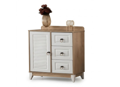 Parfaites enfants commode 94 cm Luxueux Mobilier de chambre d'enfants en bois clair