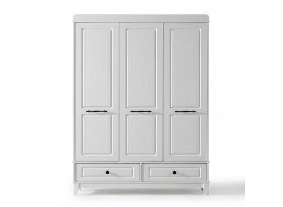 Armoire en bois blanc conçu pour chambre d'enfants Placards à vêtements