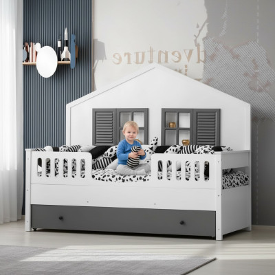Chic lit enfant lumineux : meubles élégants pour la chambre de vos enfants