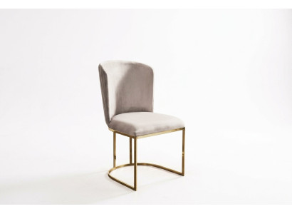 Chaise Chaise de salle à manger beige chaise de cuisine fauteuil luxueux moderne nouveauté