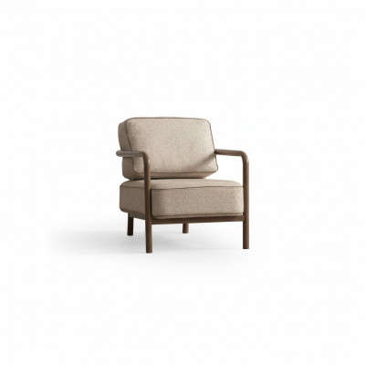 Moderne Fauteuil Beige 1 place Fauteuil de Salon Design