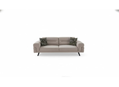 Beige clair Canapé trois places de luxe pour le salon