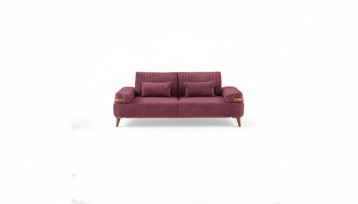 Salon Rose 3 Places Canapé Moderne Trois Places Luxueux Rembourré