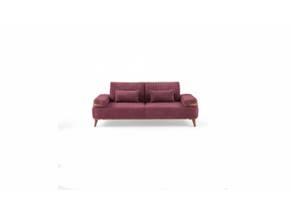 Salon Rose 3 Places Canapé Moderne Trois Places Luxueux Rembourré