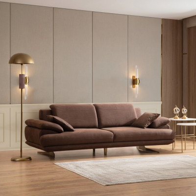 Canapés exclusifs de designer à trois places de luxe