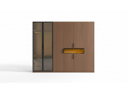 Armoire de haute qualité Mobilier exclusif pour chambre Armoires LED