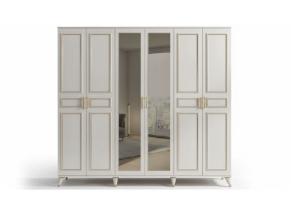 Armoire blanche armoire en verre Chambre Designer Meubles en bois neuf