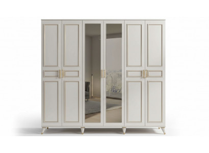 Armoire blanche armoire en verre Chambre Designer Meubles en bois neuf