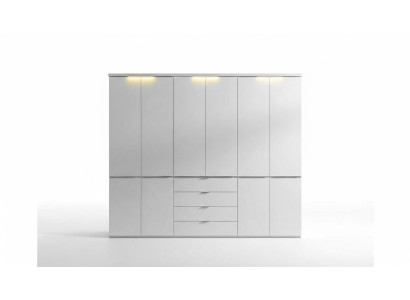 Armoire blanche 4 tiroirs armoires de chambre en bois meuble
